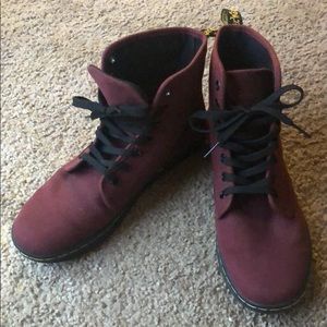 Dr. Martens canvas boots